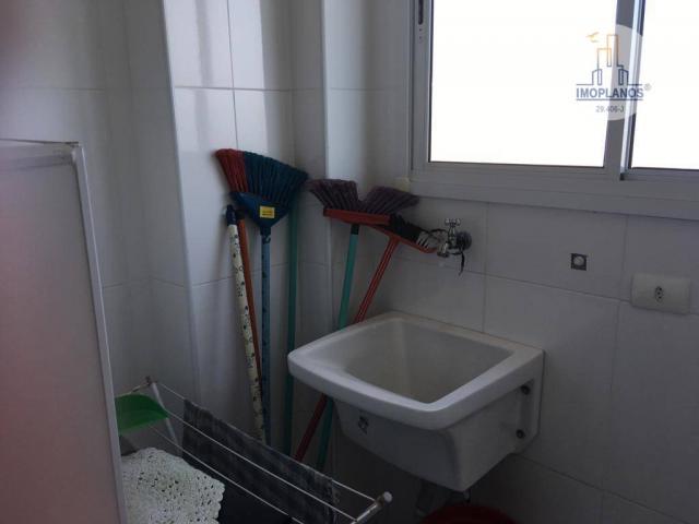 Apartamento com 2 dormitórios à venda, 76 m² por r$ 270.000 - campo da aviação - praia gra - Foto 11