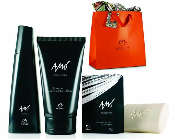 Kit amó esquenta masculino