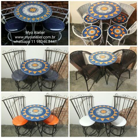 Moveis, mesa, varanda, sacada, cadeira, banqueta - Foto 3