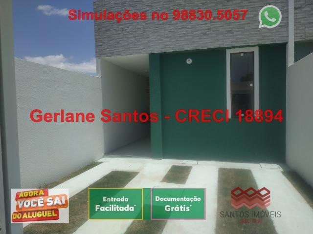 Novo Ancuri, Com Portão Duplo, 2 dormitórios, 2 banheiros - Foto 2