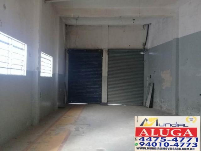 Galpão ótima localização santo andré - sp - parque novo oratório - Foto 4