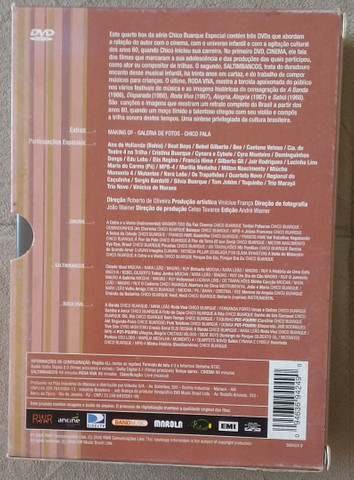 DVD Chico Buarque (Vol. 4) - 3 DVDs - Foto 3