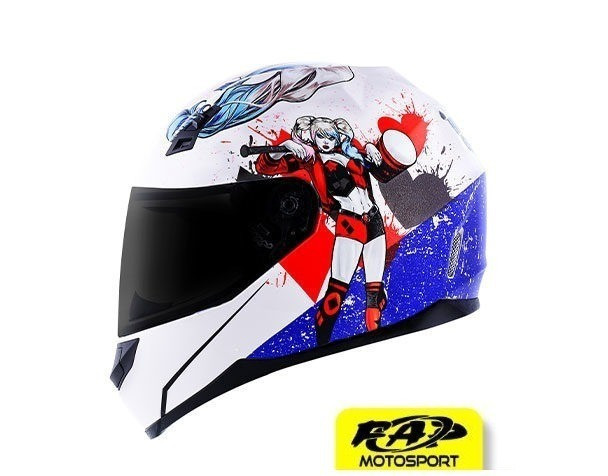 Capacete. Norisk Ff391 Harley-quinn Original C/Selo do Inmetro ( Alerquina  ) - Motos - Barra da Tijuca, Rio de Janeiro 843452895 | OLX