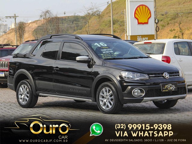 VOLKSWAGEN SAVEIRO CROSS 1.6 T.FLEX 16V CD 2016*NOVÍSSIMA* OPORTUNIDADE ÚNICA*