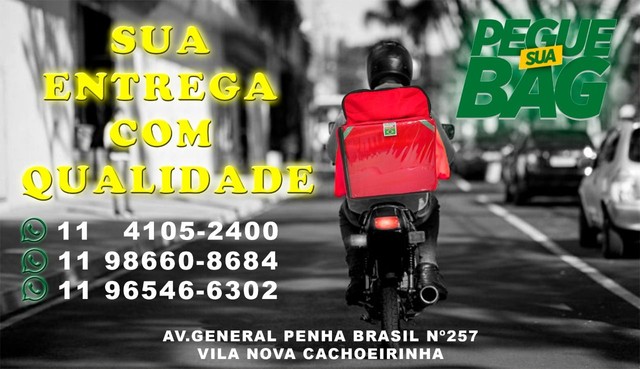 bolsa delivery olx