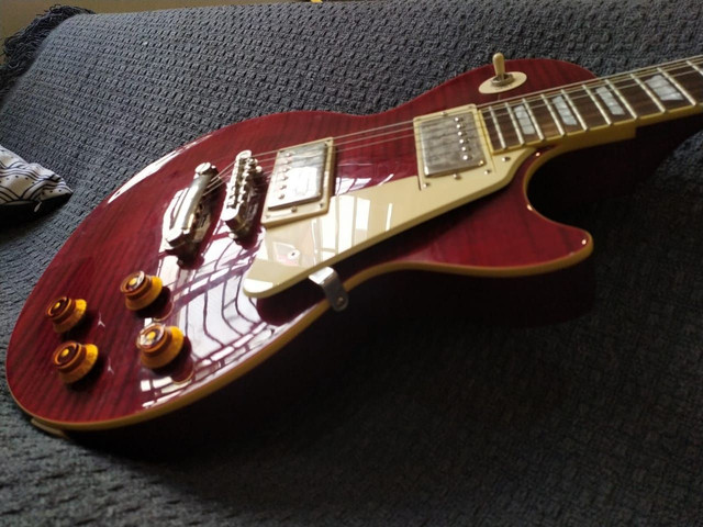 Guitarra Epiphone Les Paul Standard Plus Top Pro Wine Red Instrumentos Musicais Praca Seca Rio De Janeiro Olx