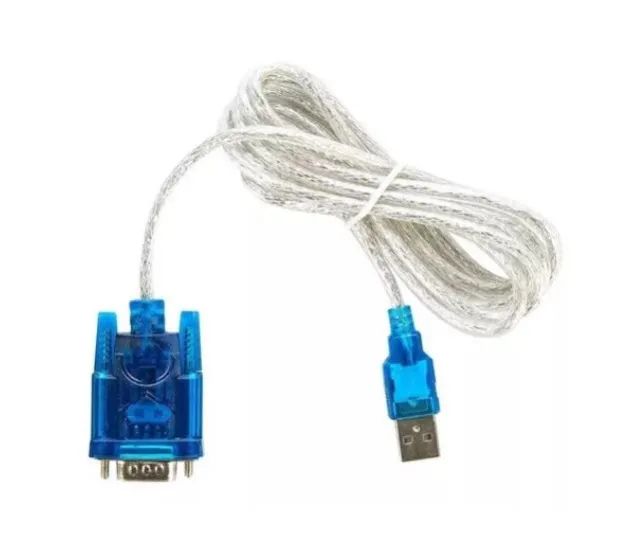 Cabo Conversor Usb 2.0 Serial Rs232 Db9 9 Pinos Adaptador - Foto 3