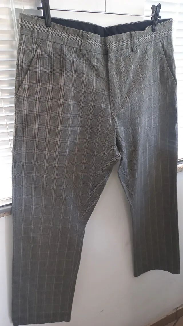 Calças Xadrez - Masculina