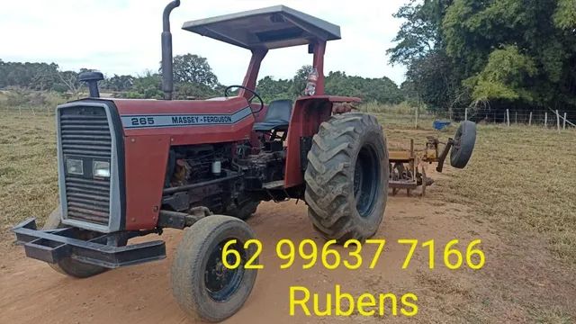 Trator Massey Ferguson- Niveladora/Grade e Arado  - Foto 2