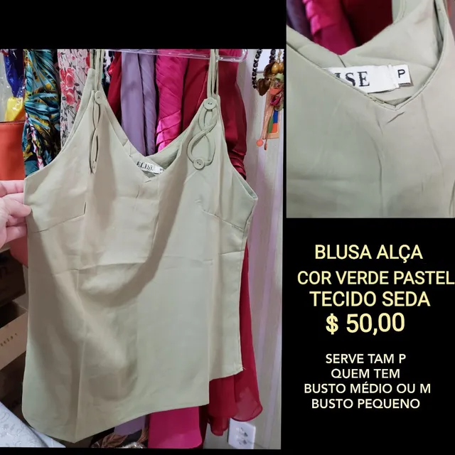 Blusa de seda