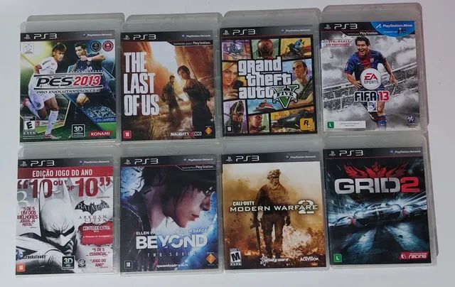 Lote com 10 Jogos de Playstation 3 Ps3 - Mídia Física Original - Desconto  no Preço