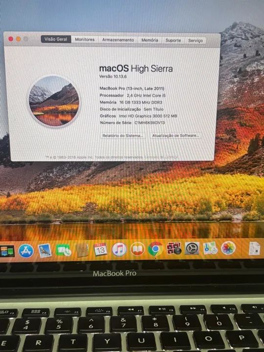 MacBook Pro 13 polegadas