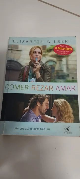 Livro " Comer, Rezar, Amar"