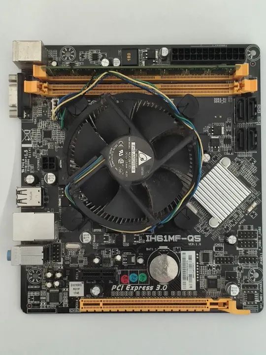Kit Placa Mãe H61 + Processador I3 3330 + 8Gb DDR3