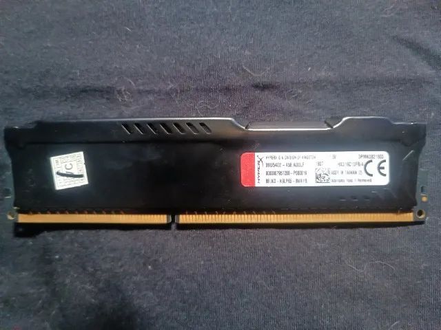 Memória ram DDR3 HyperX Fury 1x4GB (PERFEITO ESTADO) - HX316C10FB/4 - Foto 2