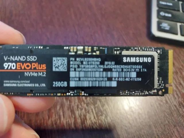 Samsung SSD 970Evo 256GB  - Foto 3