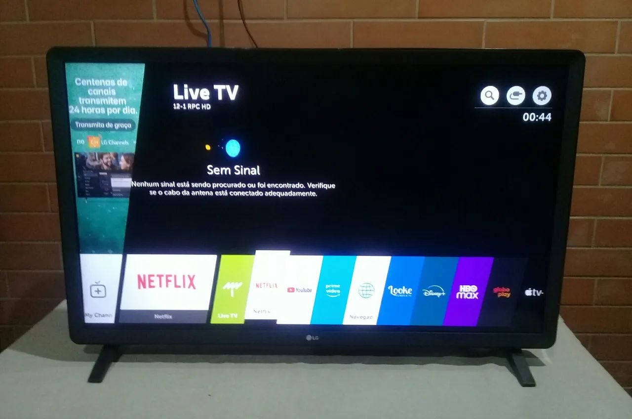 VENDO TV SMART LG FULL HD 32' MODELO NOVO COM WIFI INTEGRADO 