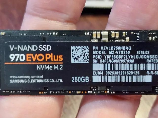 Samsung SSD 970Evo 256GB 