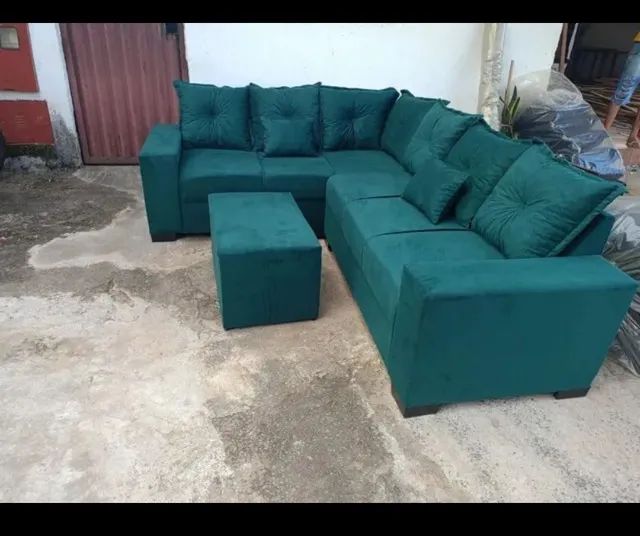 Sofá de canto, tradicional e chaise, direto da fábrica - Foto 5