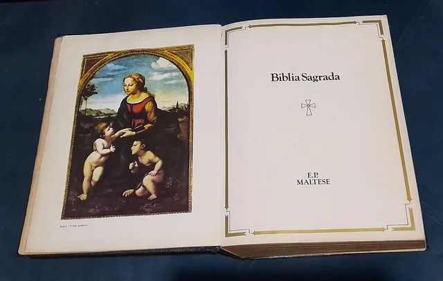 BÍBLIA ANTIGA GRANDE  - Foto 4