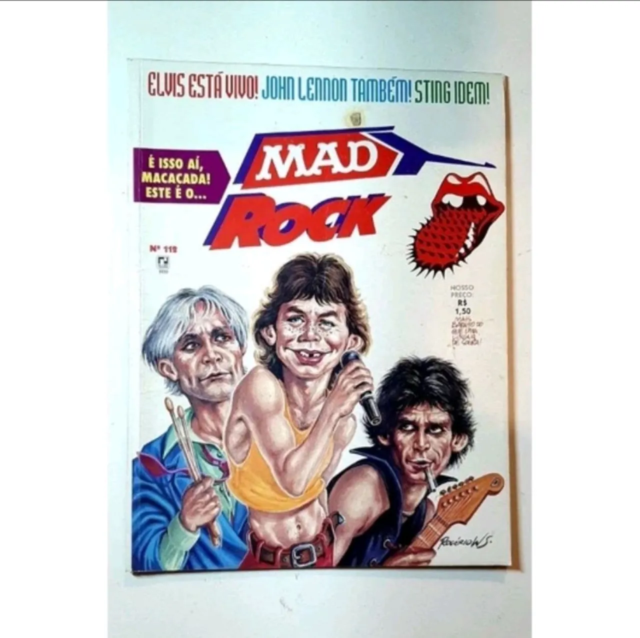 Lote de 4 revistas Mad