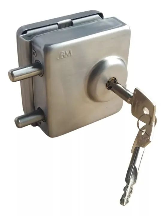 Fechadura Auxiliar Tetra Chave P/ Porta de Vidro - Foto 3