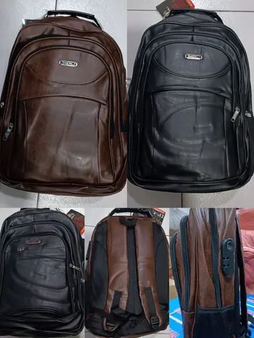 MOCHILA REFORÇADA COM SUPORTE PRA NOTEBOOK E SENHA(Lojatemdtudoslz) - Foto 4