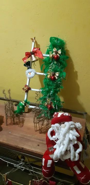 DECORA ESCADINHA PAPAI NOEL  - Foto 5
