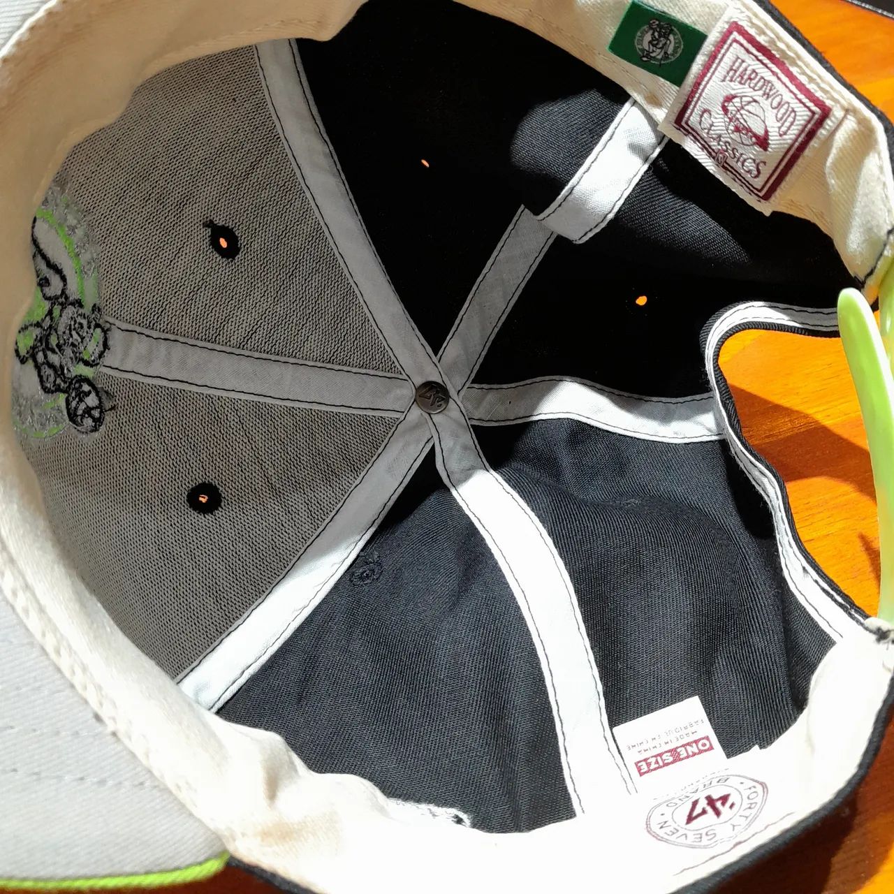 Boné New Era Original Aba Reta Snapback Nba Boston Celtics - Foto 4
