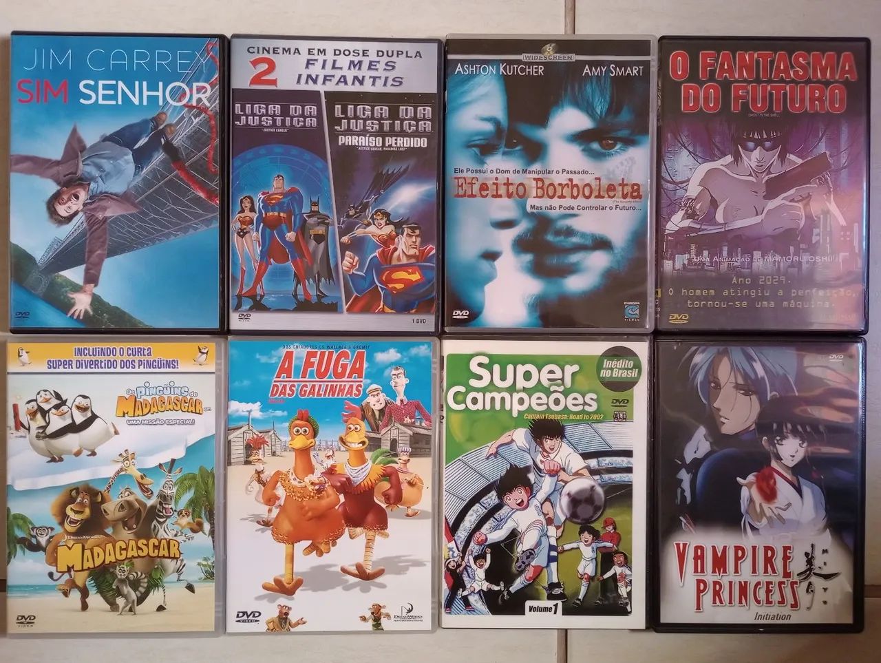 DVDs diversos originais em ótimo estado  - Foto 2