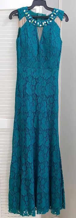 Vestido de festa - verde água  - Foto 2