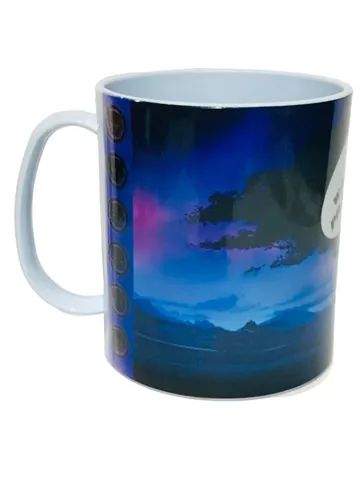 Caneca de Polímero (Plástico) Branca, Personalizada com Tema: Pantera Negra - Foto 4