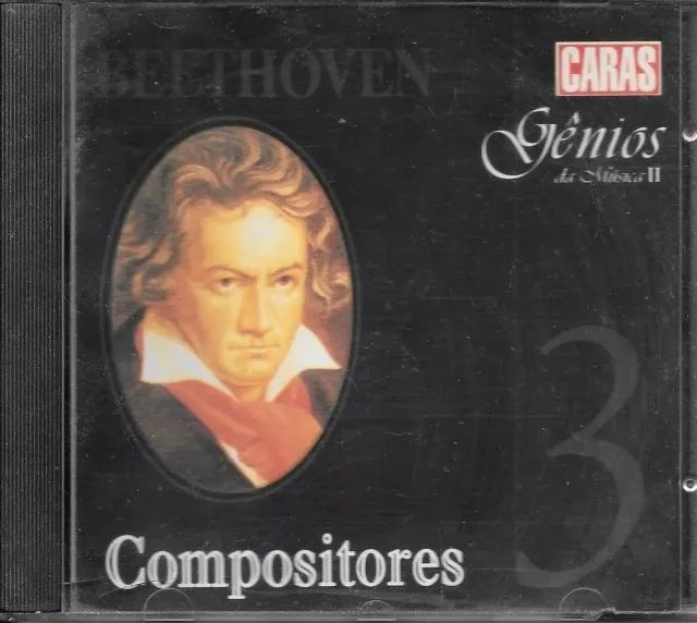CD: Beethoven (Compositores) Génios da Música (Caras) orquestra filarmônica & sinfônica