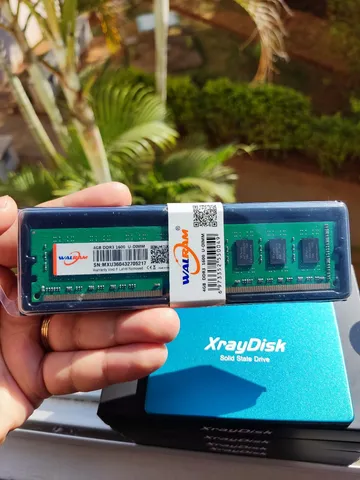 Memória DDR3 PC 4GB 1333/1600 MHZ Novas temos SSD também