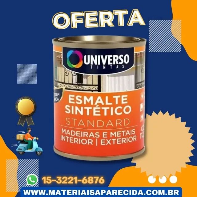 Tinta Esmalte Sintetico Universo 900ml -novo