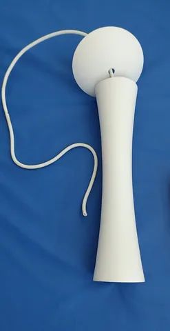 Pendente de Teto Branco: Bivolt 127V / 220V, GU10, interno, usado, brinde lâmpada - Foto 4
