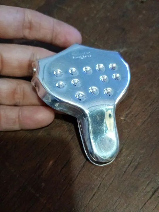 Antigo e Delicado Espremedor de Limão Prata Riva - Foto 3