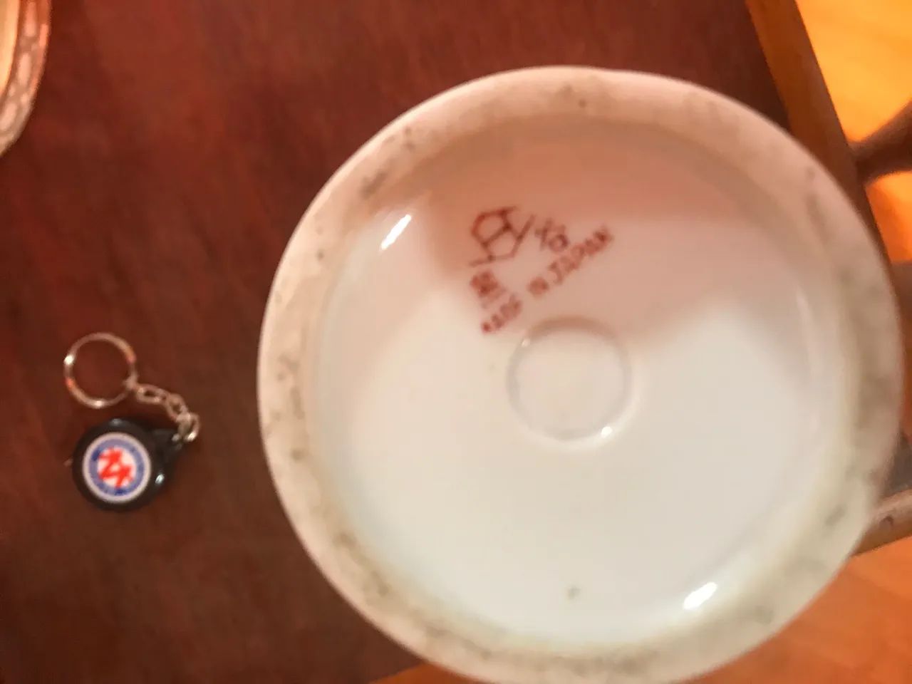 Jarro de Porcelana Japonês Decorado - Foto 2