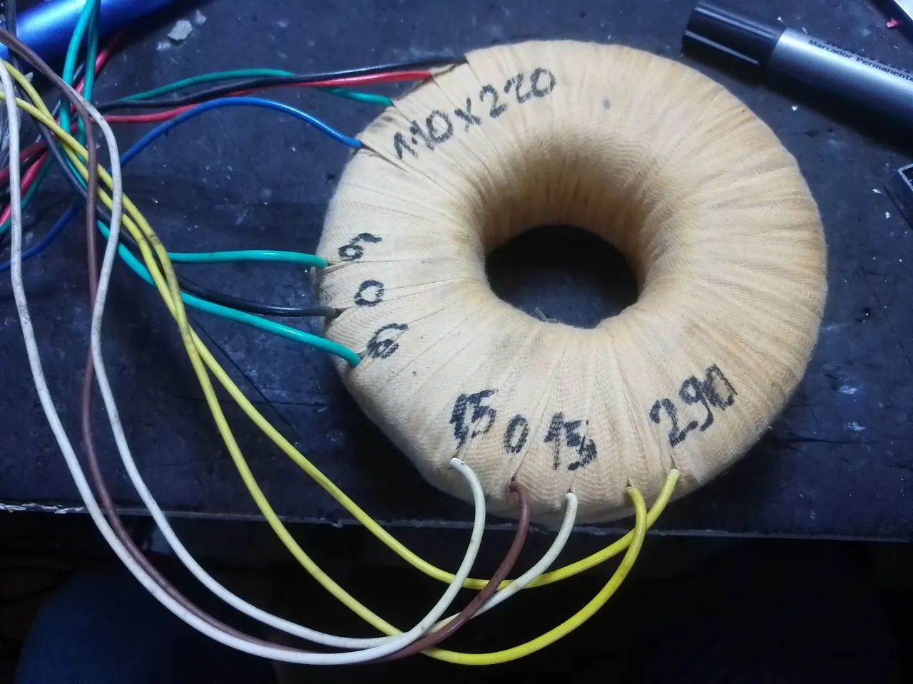 Transformador para amplificador valvulado (kit) - Foto 2