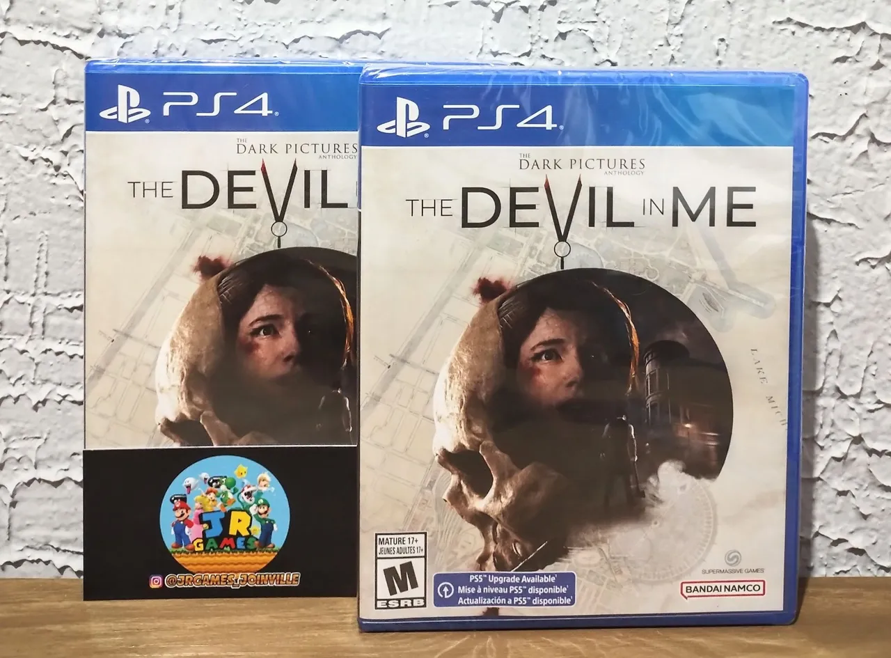 (Lacrado) The Devil in Me Ps4 (Aceitamos seu jogo usado como forma de pagamento)