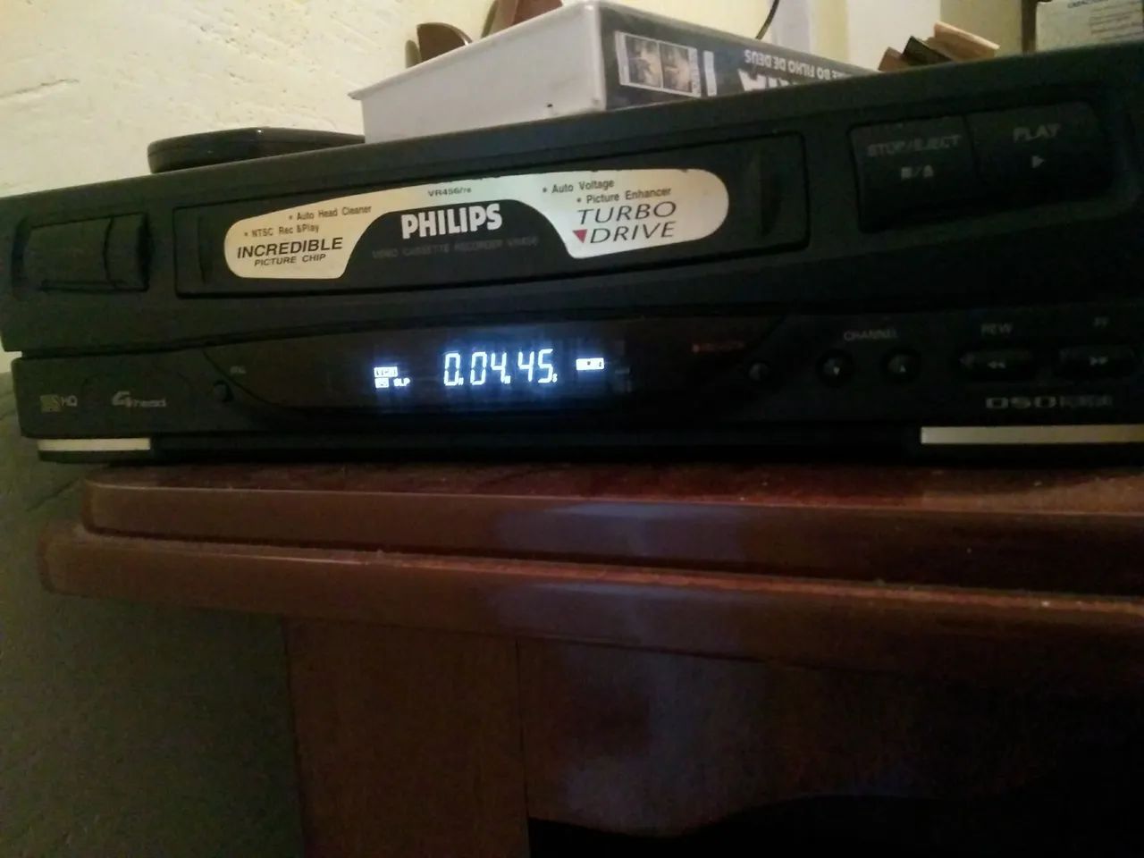 Vídeo Cassete Phillips Vhs, único dono