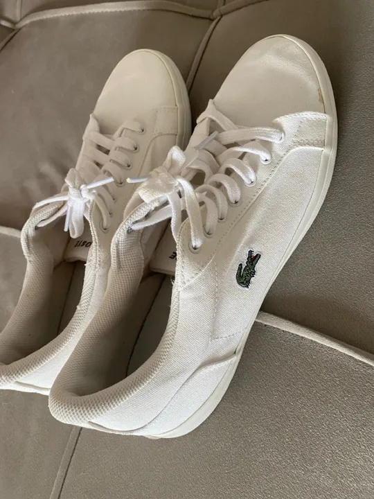 VENDO TÊNIS LACOSTE - Usado apenas 1 vez