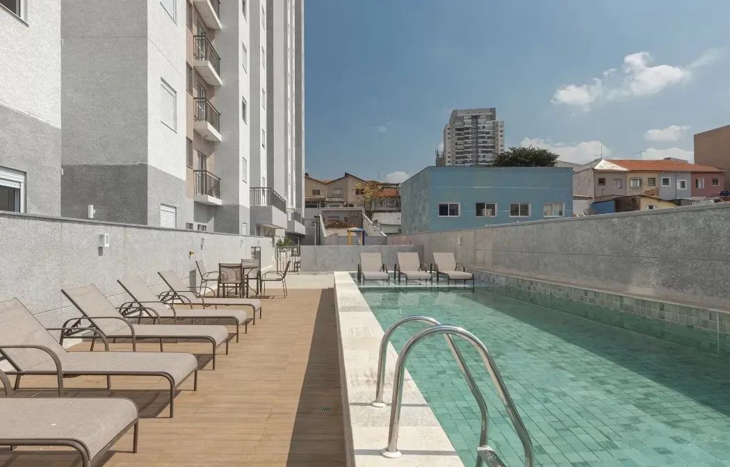 Apartamento tipo para locação com 2 quartos, 39m²