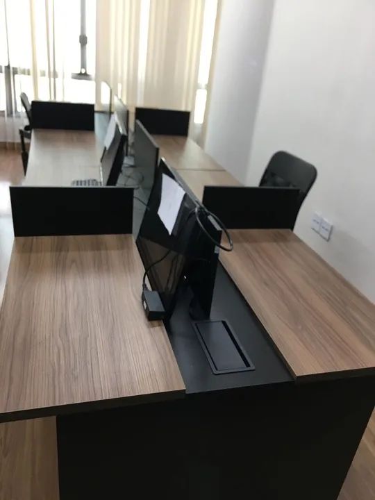 Mesa Escritório Plataforma 8 Lugares 3,60x1,20