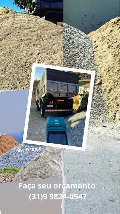 Areia Fina,Media e Grossa direto de Esmeralda  - Foto 4