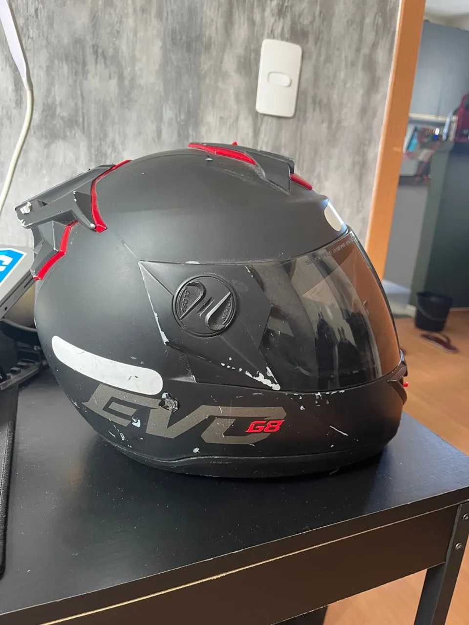 Capacete EVO G8 preto