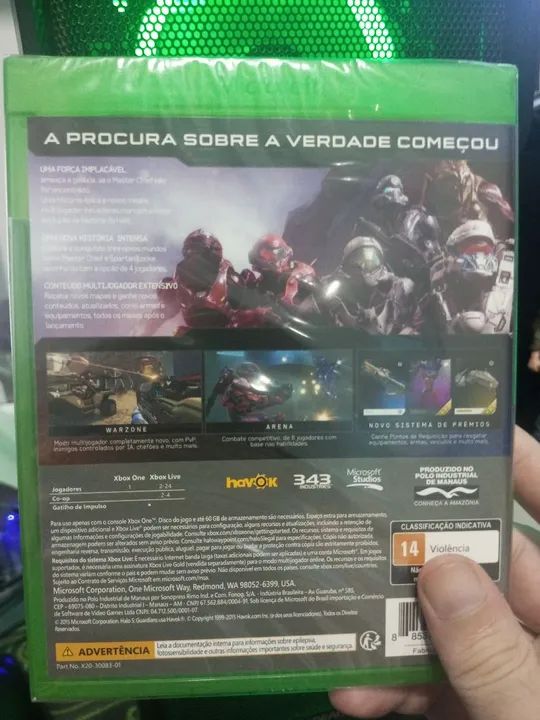 Halo 5: Guardians jogo Xbox One series x game lacrado  - Foto 3