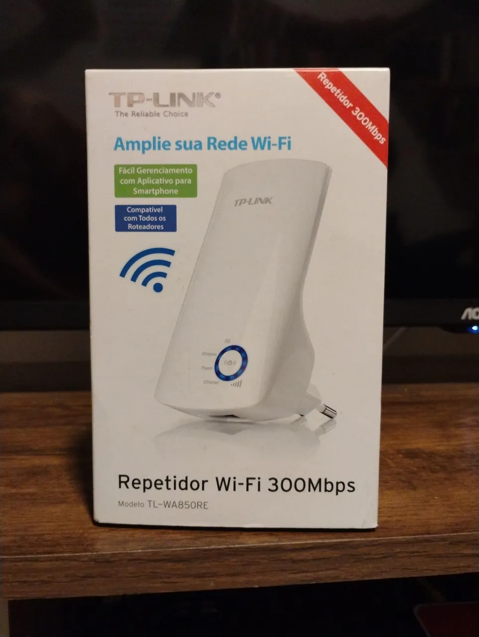 Repetidor TP Link 300Mbps TL-WA850RE semi-novo