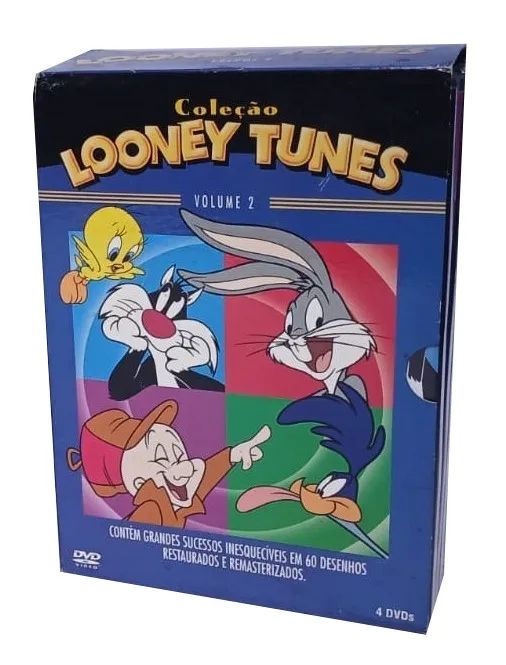 Coleção Looney Tunes Volume 02 Box 04 Dvds (Usado)