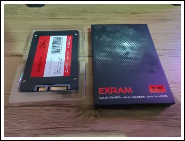 SSD 256gb 2.5", Sata III, Novo (Já está c/ Windows Pré-Inst.) - Aceito Cartão/Pix - Foto 3